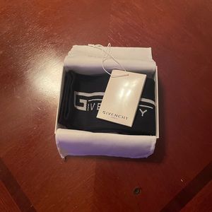 Brand new, never worn Givenchy Logo Socks in black.